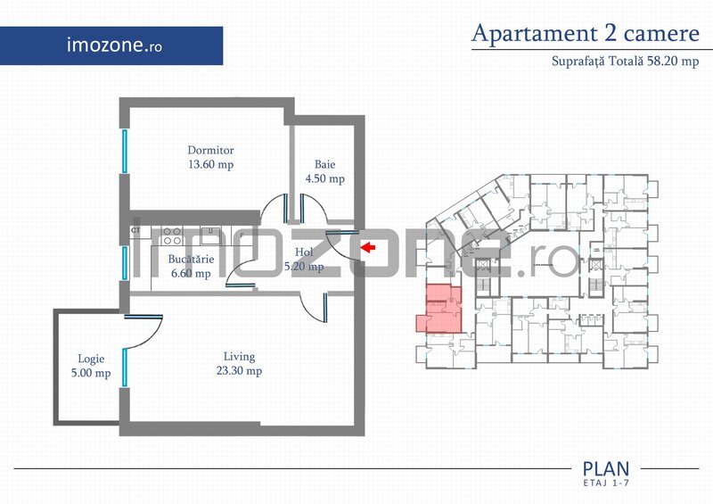 Apartament 2 camere discount exclusiv august- Economiseste 10%
